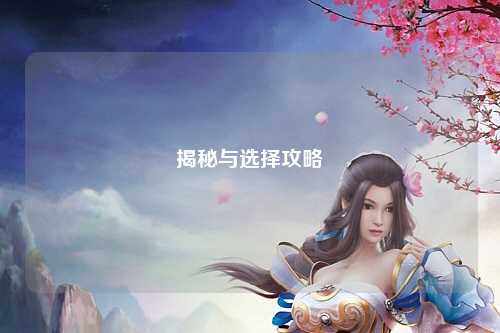 揭秘与选择攻略
